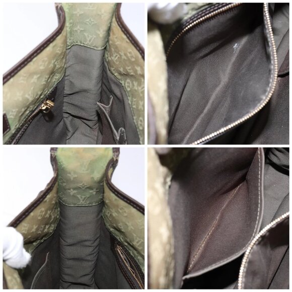 LOUIS VUITTON Monogram Mini Besace Mary Kate Bag TST Khaki LV Auth - Picture 16 of 16